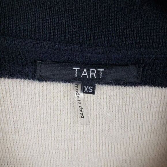 Tart striped wool double-breasted jacket size XS - Picture 2 of 8